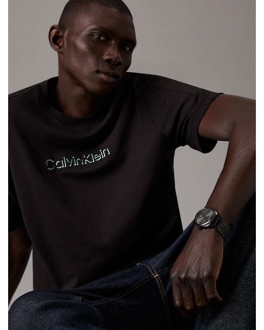 Calvin Klein Black Sunray Dial Bracelet Watch for men