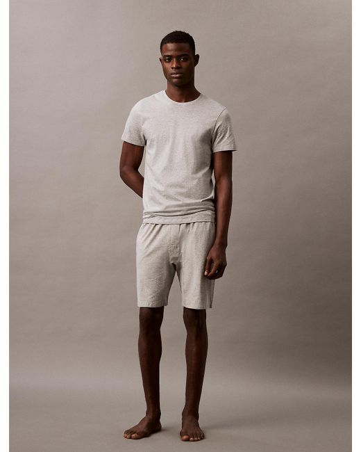 Calvin Klein White 3 Pack T-Shirts for men