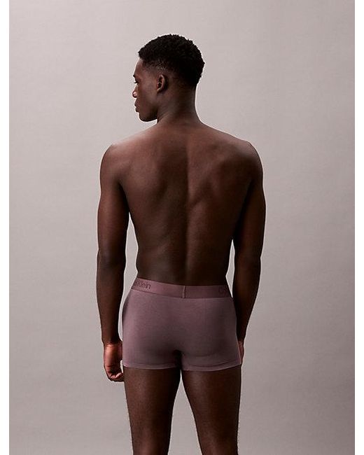Calvin Klein Gray 3 Pack Trunks for men