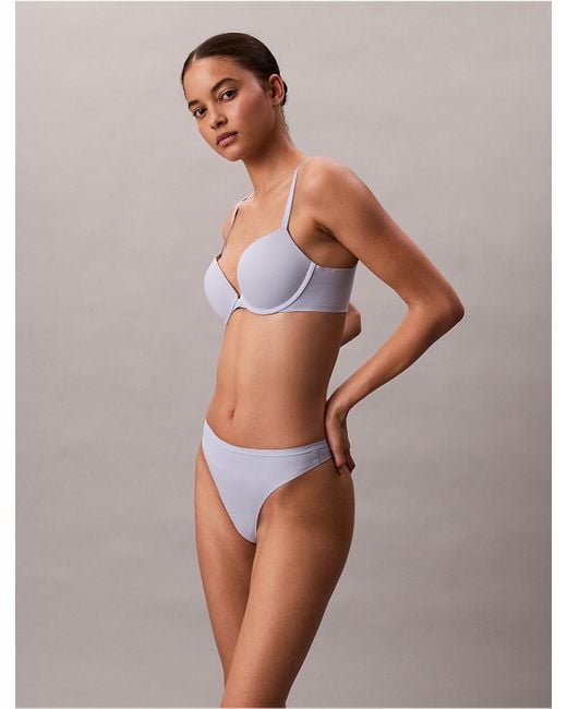 Calvin Klein Multicolor Perfectly Fit Push Up Plunge Bra