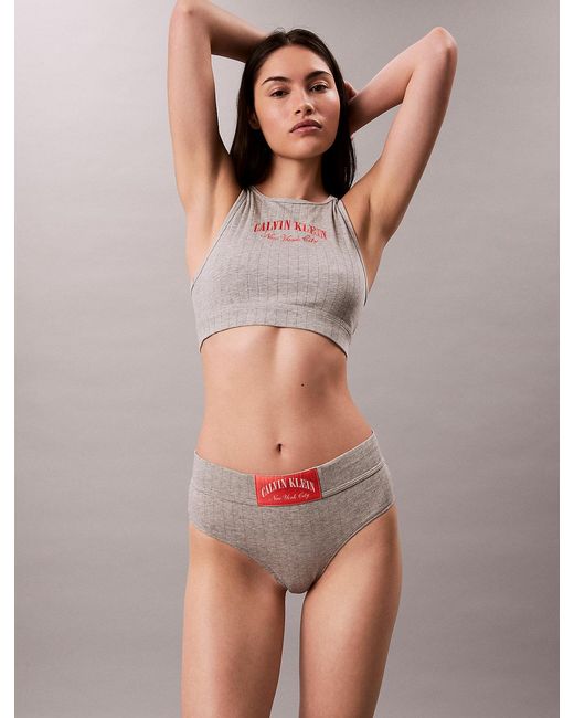 Calvin Klein Gray Bralette