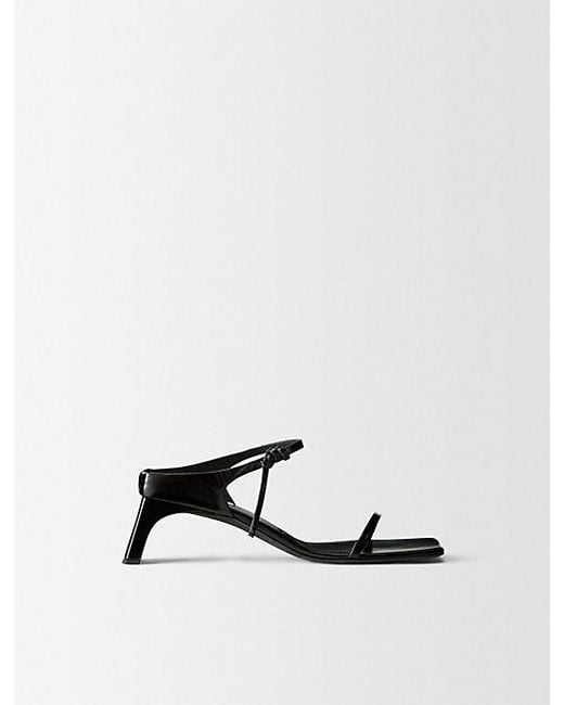 Calvin Klein White Tilda Kitten Heel