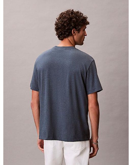 Calvin Klein Blue T-Shirt Dark for men