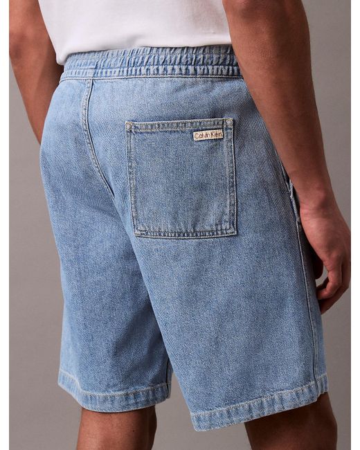 Short Relaxed En À Enfiler Calvin Klein pour homme en coloris Multicolor