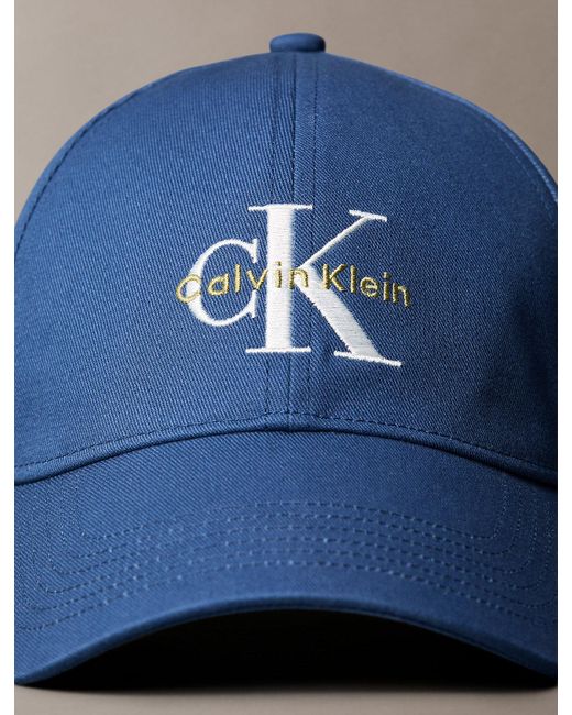 Casquette Avec Logo En Sergé Calvin Klein pour homme en coloris White