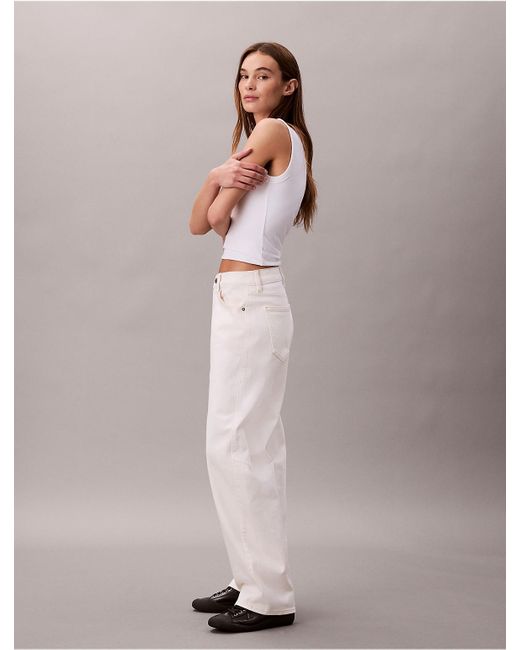 Calvin Klein Multicolor Calvin Klein Barrel Fit Jeans