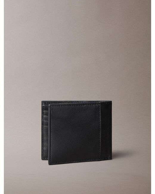 Portafoglio Rfid Con Portamonete di Calvin Klein in Black da Uomo