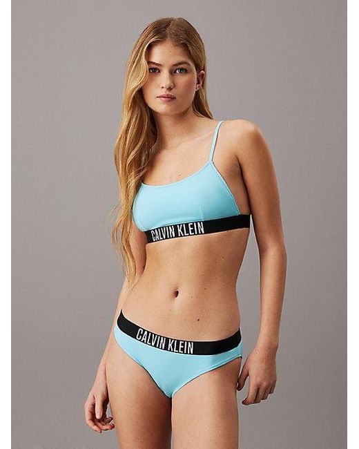 Calvin Klein Bralette Bikinitop - Intense Power in het Blue