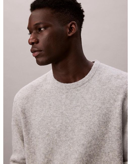 Calvin Klein Natural Lounge Crewneck Sweatshirt for men