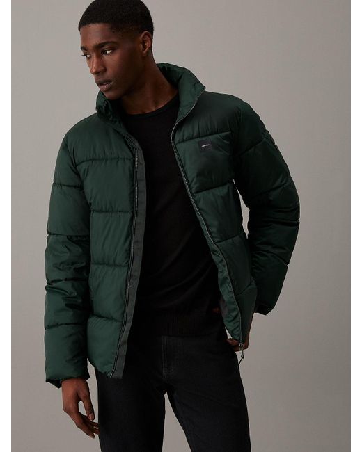 Calvin Klein Multicolor Quilted Puffer Jacket for men