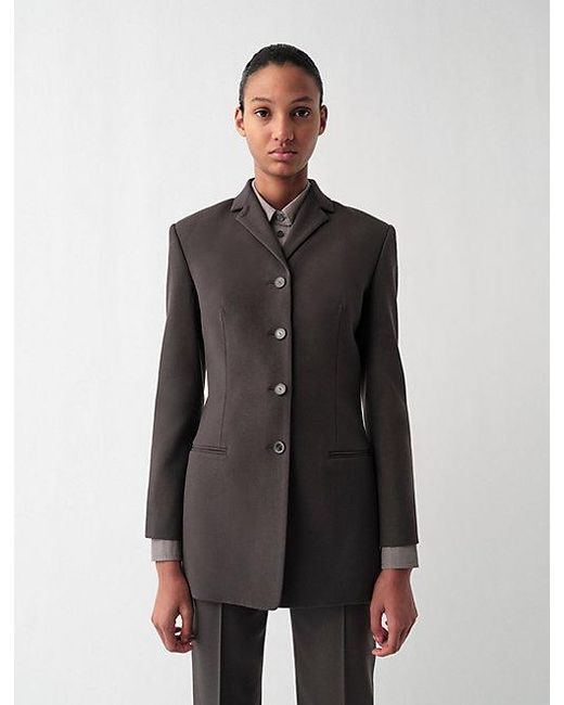 Calvin Klein Gray Adrian Slim Blazer