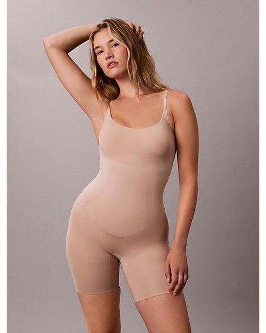 Calvin Klein Shapewear Body in het Brown