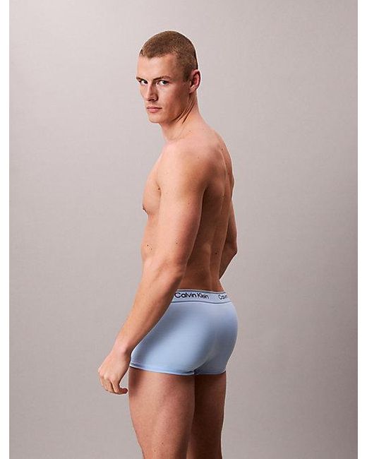 Calvin Klein 3-Pack Heupboxers in het Blue voor heren