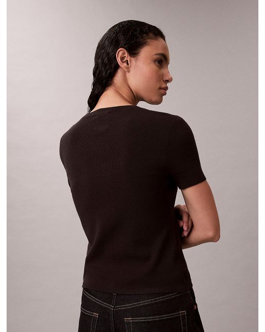 Calvin Klein Multicolor Half Milano Tee