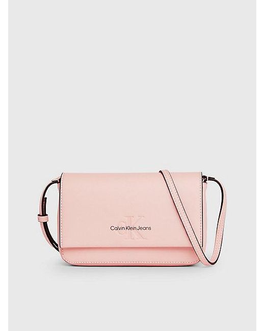 Calvin Klein Pink Handy-Portemonnaie zum Umhängen