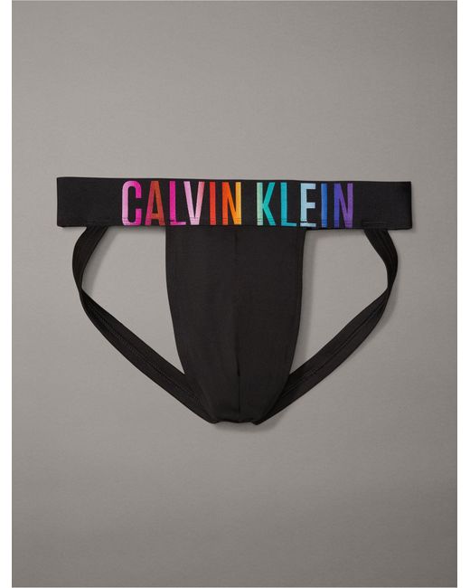 Calvin Klein Brown Intense Power Pride Jock Strap for men