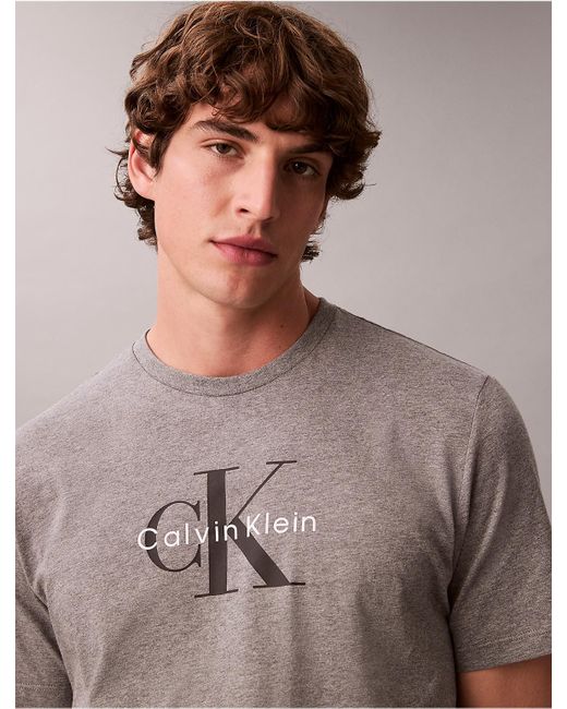 Calvin Klein Multicolor Calvin Klein Monologo Tee for men