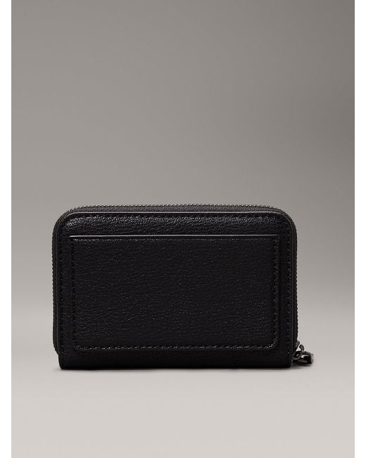 Calvin Klein Black Rfid Zip Around Wallet