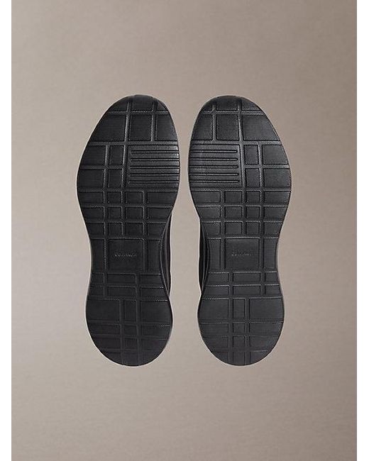Calvin Klein Brown Ck Curve Lightweight Runner Trainers for men
