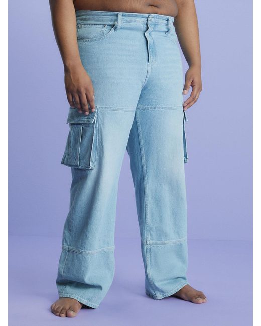 90's Loose Utility Jeans Calvin Klein pour homme en coloris Bleu | Lyst