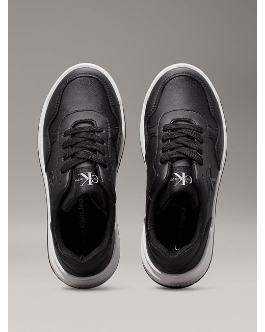 Calvin Klein Gray Kids Trainers