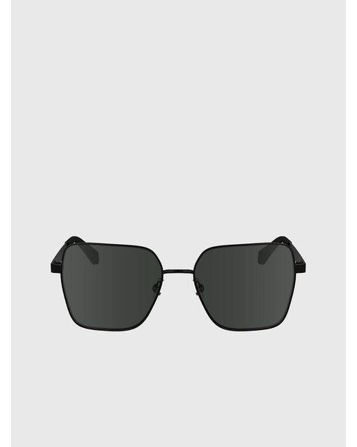 Calvin Klein Black Square Sunglasses Ckj24201s