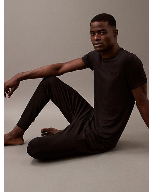 Calvin Klein Pyjamabroek in het Brown voor heren