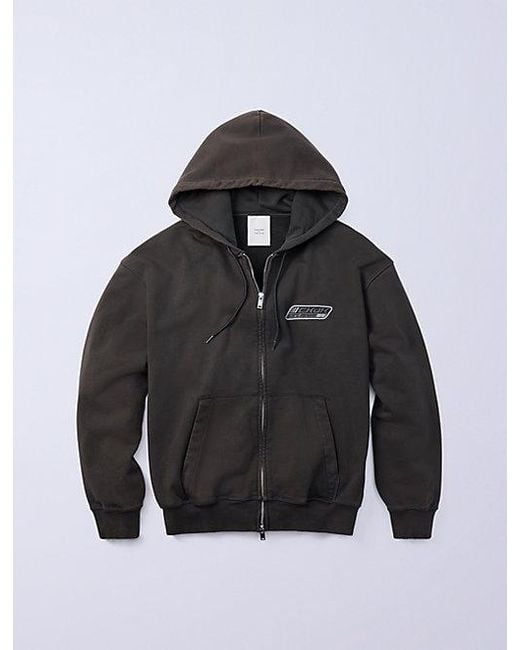 Calvin Klein Black Jung Kook For Terry Relaxed Hoodie for men