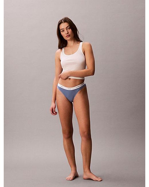Calvin Klein Multicolor Bikini Briefs Cotton Stretch Rib