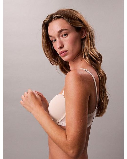 Calvin Klein Multicolor Lift Demi Bra Minimalist Mesh