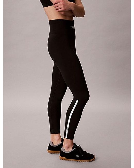 Calvin Klein Black Sport Quick Dry High Rise Gym Leggings