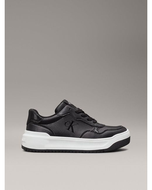 Calvin Klein Gray Kids Trainers