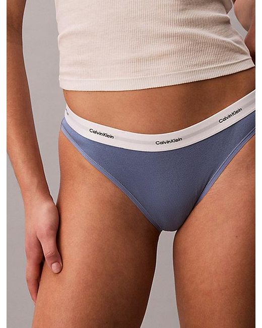 Calvin Klein Multicolor Bikini Briefs Cotton Stretch Rib
