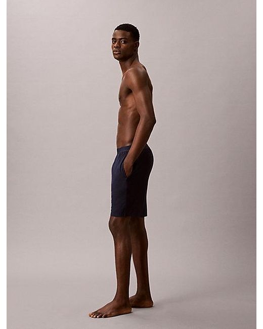 Calvin Klein Brown Pyjama Shorts Ultra Soft Modal for men