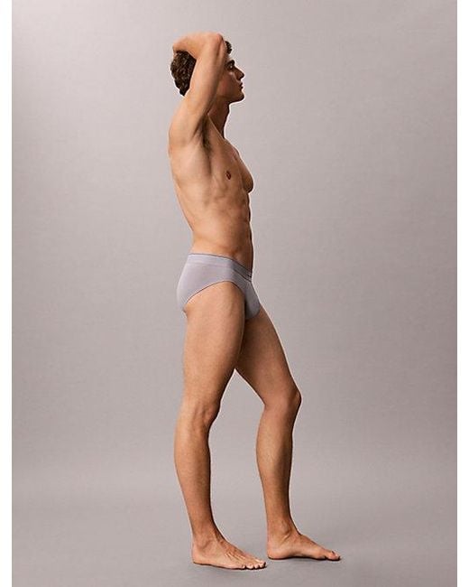 Calvin Klein Blue 3 Pack Briefs for men