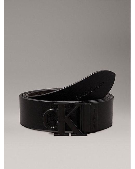 Cinturón reversible de piel Calvin Klein de hombre de color Multicolor