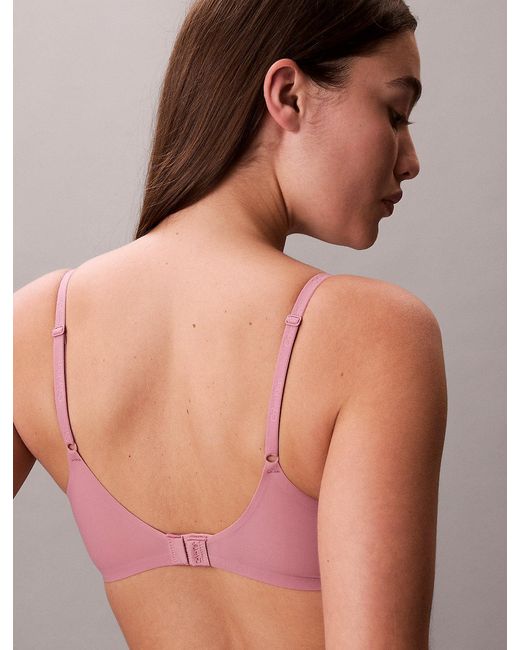 Calvin Klein Pink Demi T-Shirt Bra