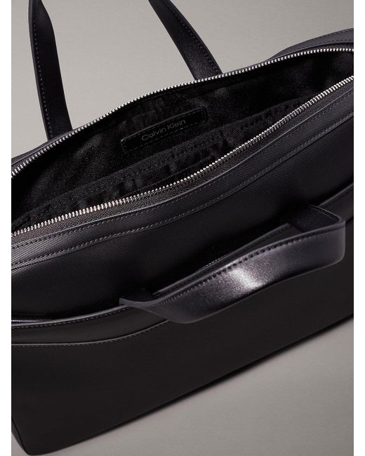 Calvin Klein Black Laptop Bag for men