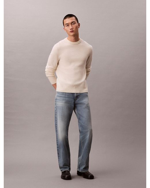 Calvin Klein Gray 90's Straight Jeans for men