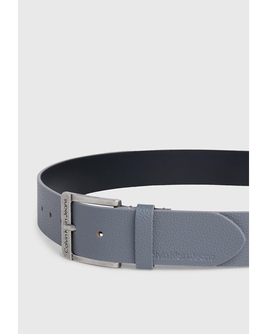 Calvin Klein Blue Leather Belt for men