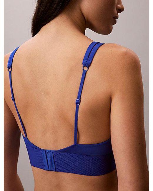 Calvin Klein Bralette in het Blue