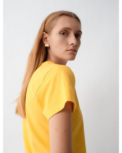 Calvin Klein Yellow Cal's Tee