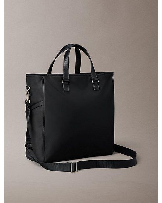 Calvin Klein Gray Laptop Tote Bag for men