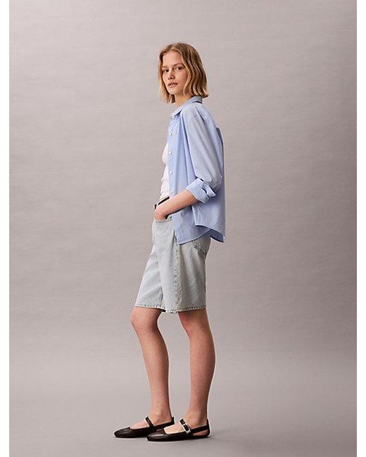 Calvin Klein Multicolor Jeans Denim Bermuda Shorts