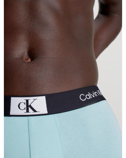 Calvin Klein Black 7 Pack Trunks - Ck96 for men