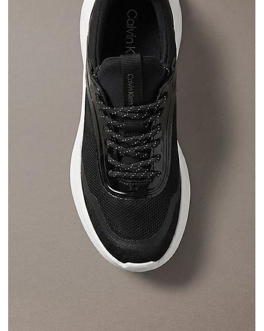 Calvin Klein Brown Ck Curve Lightweight Runner Trainers