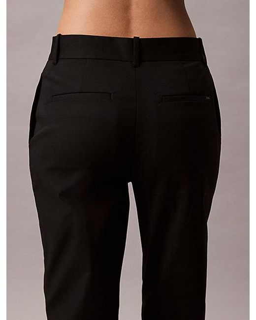 Calvin Klein Natural Cotton Stretch Straight Chino Pants