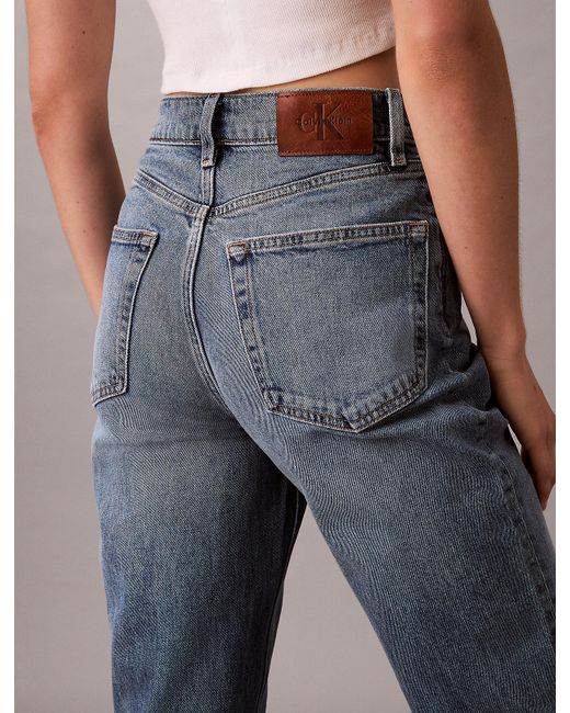 Calvin Klein Blue Mom Jeans