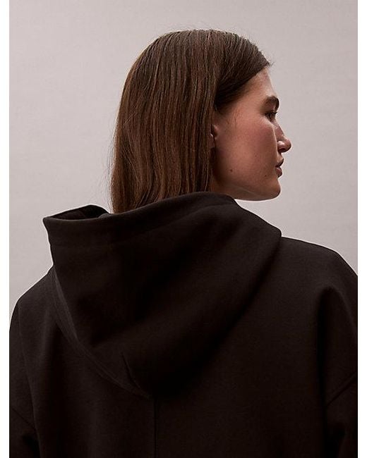Calvin Klein Black Sport French Terry Hoodie
