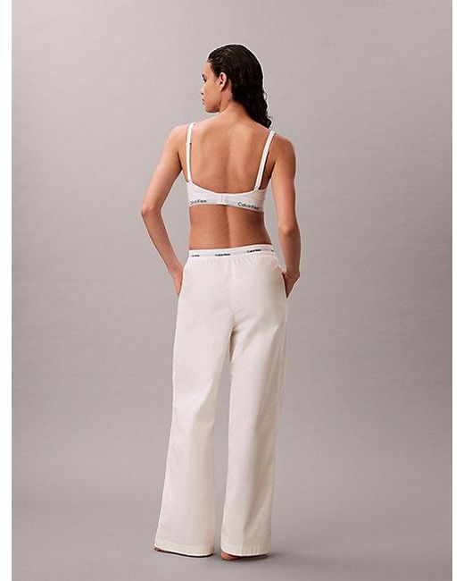 Calvin Klein Multicolor Jeans Cotton Relaxed Trousers